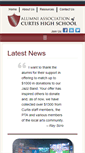 Mobile Screenshot of curtishsalumni.com